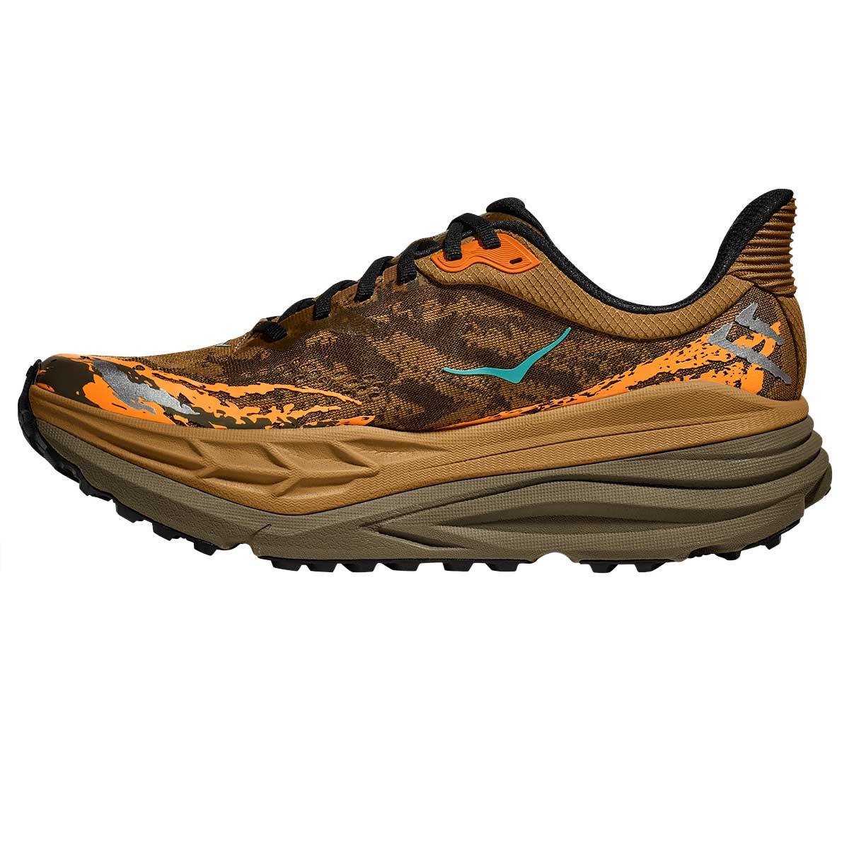 Hoka Stinson 7 Shoe Men's in Honey and Antique Olive